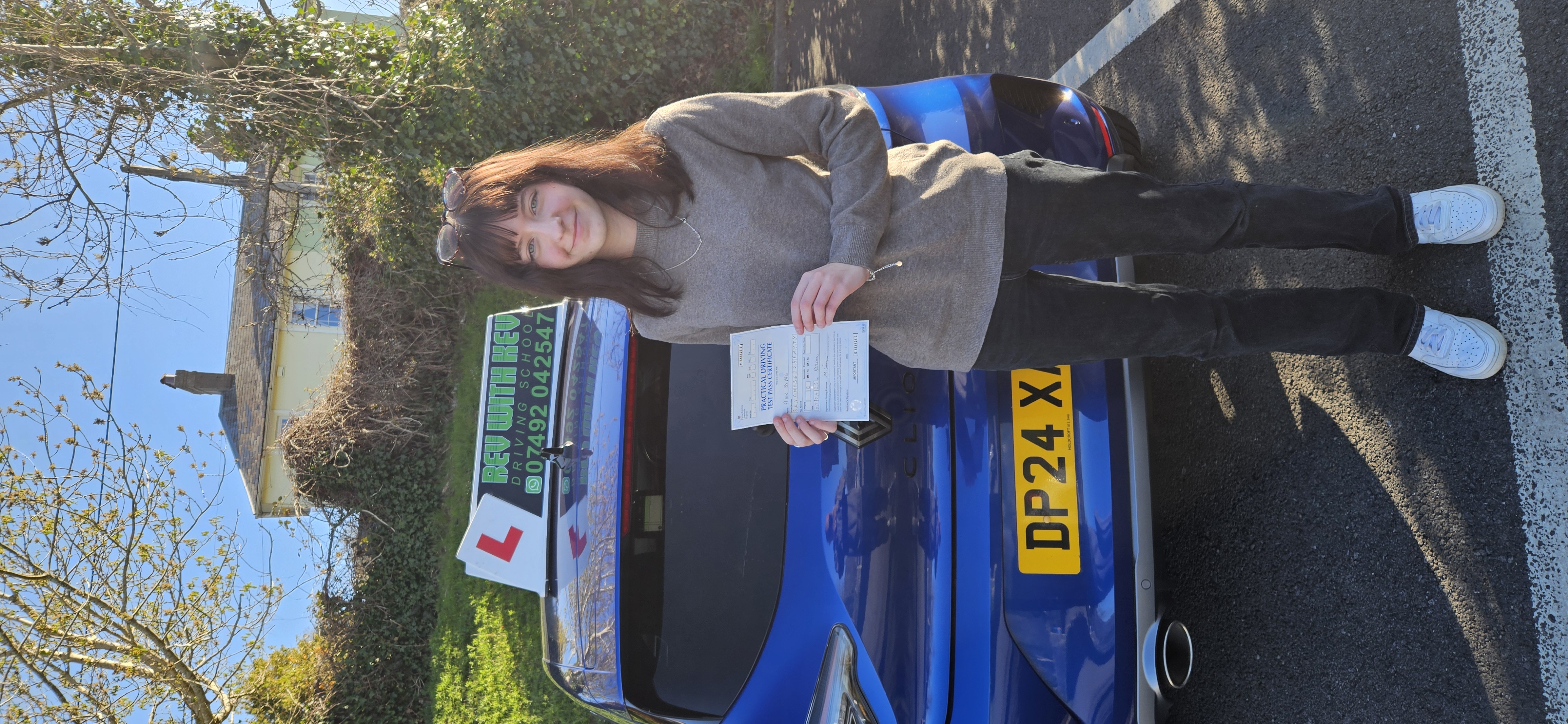 Successful driving test pass 5